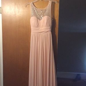 Light pink formal dress
